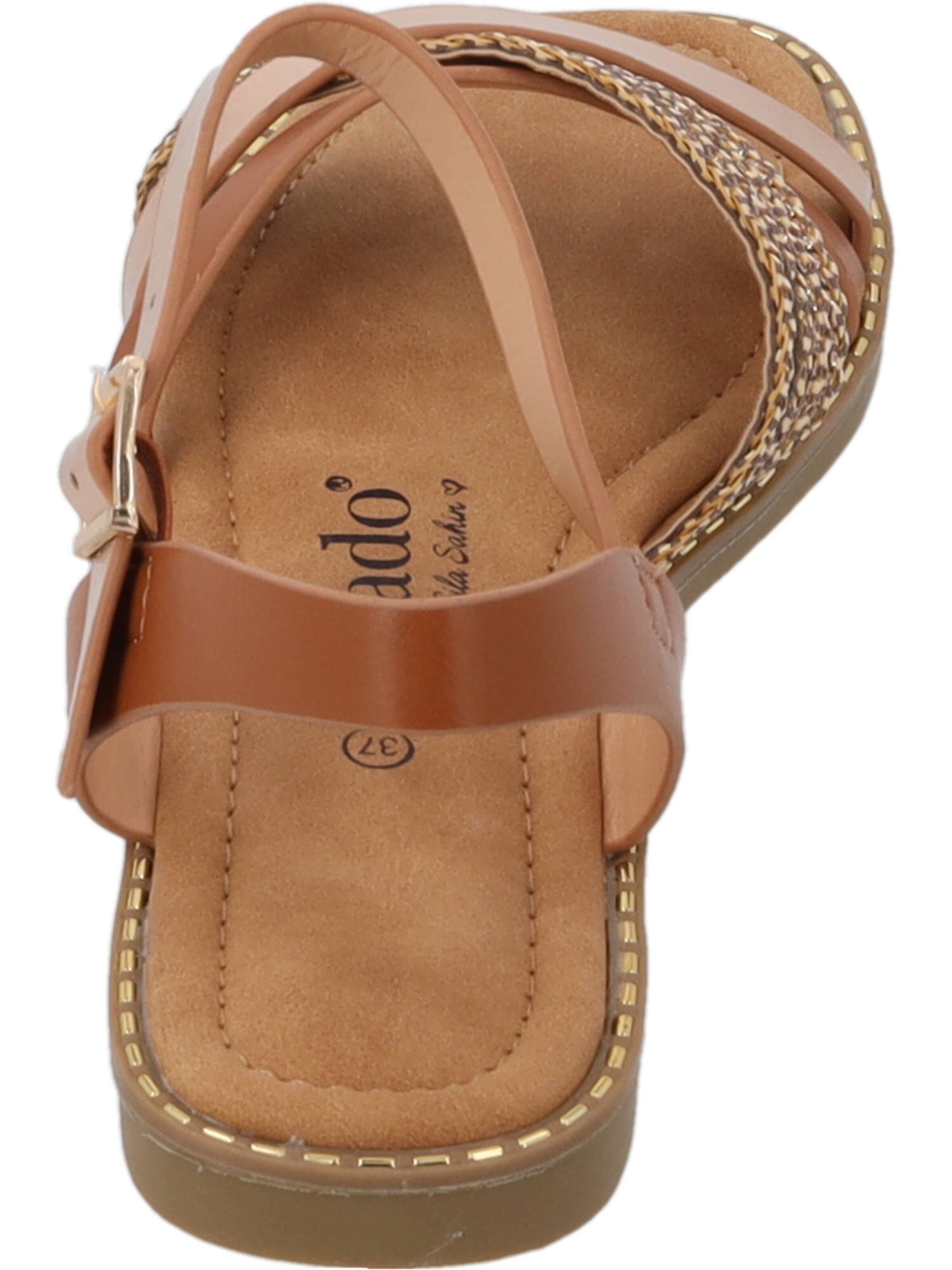 Palado by Sila Sahin Strap sandal 'Lalis' in Brown