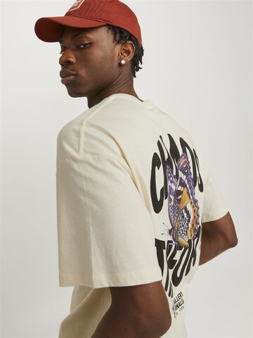 JACK & JONES - Camiseta 'Jorfrutti' en beige