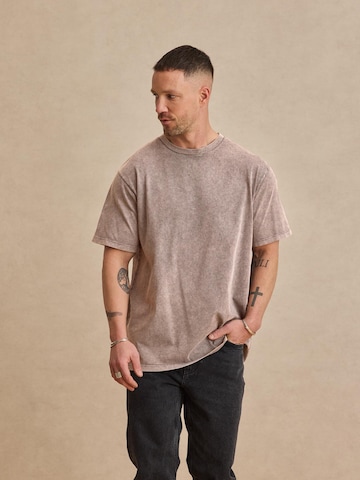 DAN FOX APPAREL Shirt  'Tammo' in Beige: predná strana