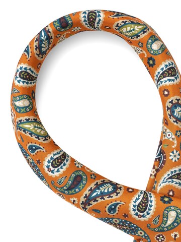 Fawler Scarf 'Virtuo' in Orange: front