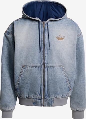 ADIDAS ORIGINALS Välikausitakki värissä sininen: etupuoli