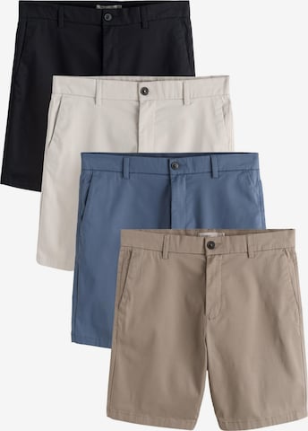 Coupe slim Pantalon chino Next en bleu : devant