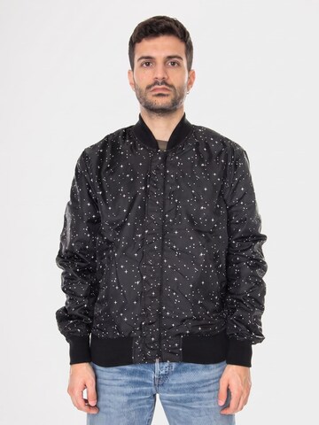 ALPHA INDUSTRIES Kurtka przejściowa 'MA-1 TT NASA' w kolorze czarny