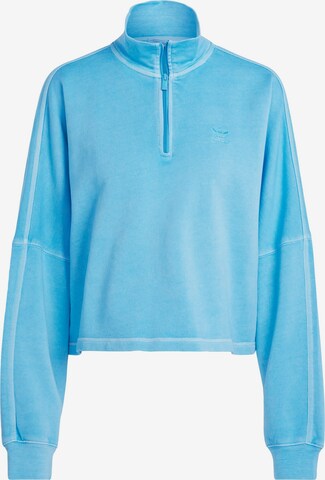 ADIDAS ORIGINALS Sweatshirt 'Essentials+' i blå: forside