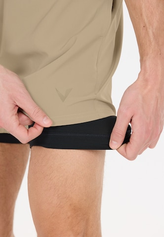 Virtus Regular Workout Pants 'Zayne V2' in Beige