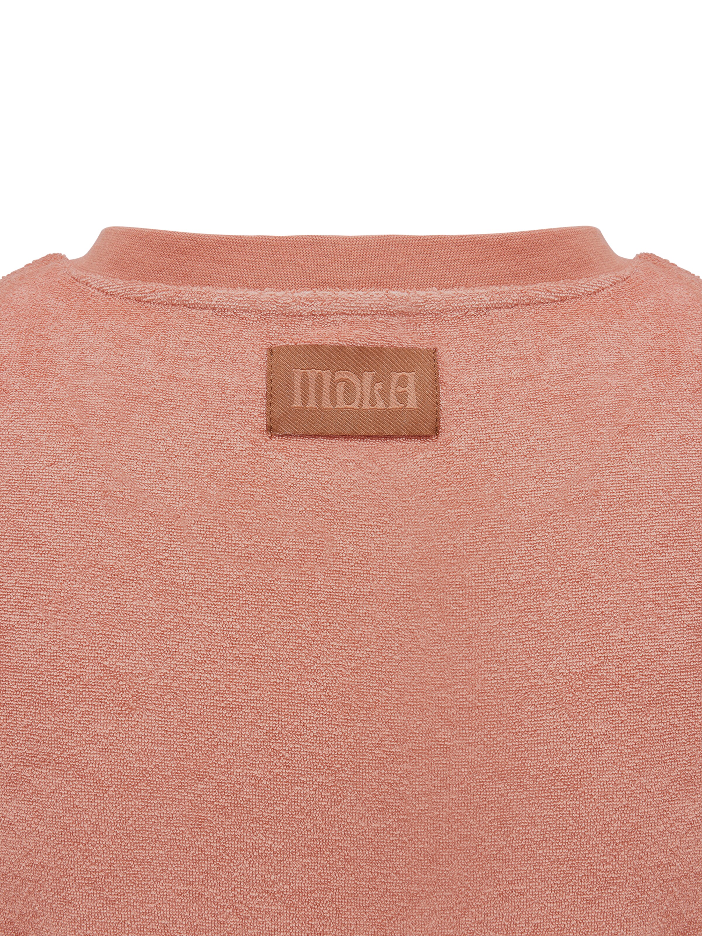 Women Tops | Magdeburg Los Angeles Shirt 'Frottee Cork' in Dusky Pink - YN56896