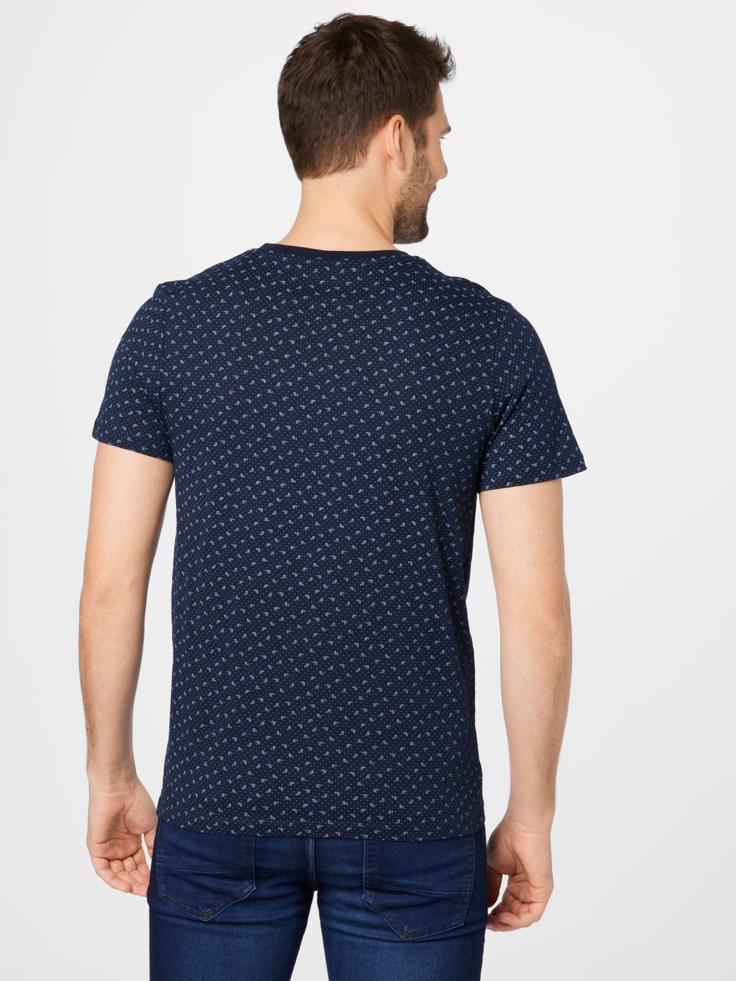 Männer Große Größen JACK & JONES T-Shirt in Navy, Hellblau - DG48225 Männer Große Größen JACK & JONES T-Shirt in Navy, Hellblau - DG48225