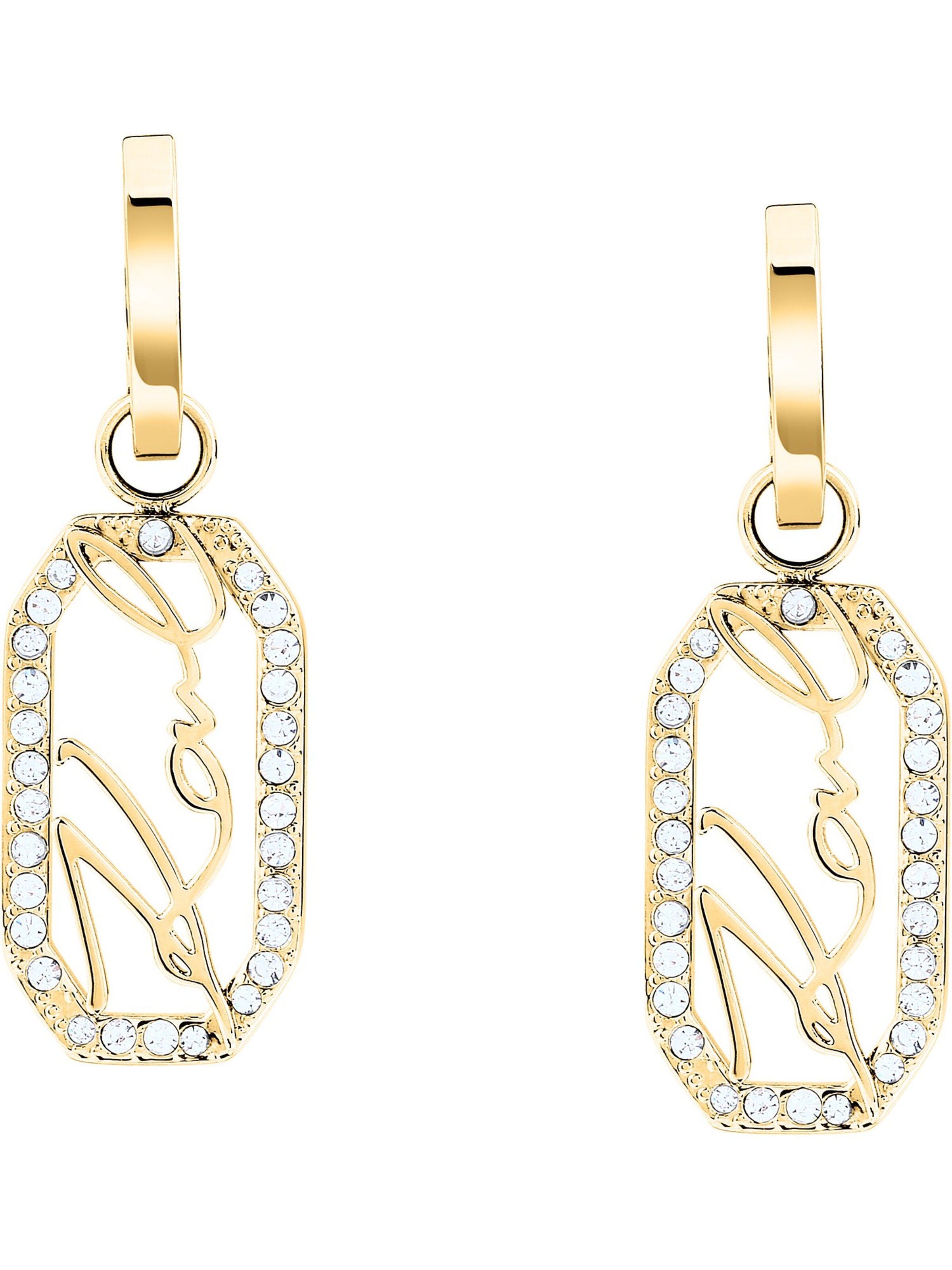 Karl Lagerfeld Earrings in Yellow