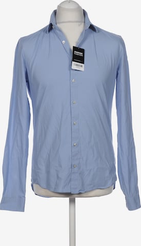 Calvin Klein Hemd M in Blau: Vorderseite