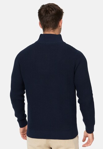 INDICODE JEANS Sweater 'Yassip' in Blue