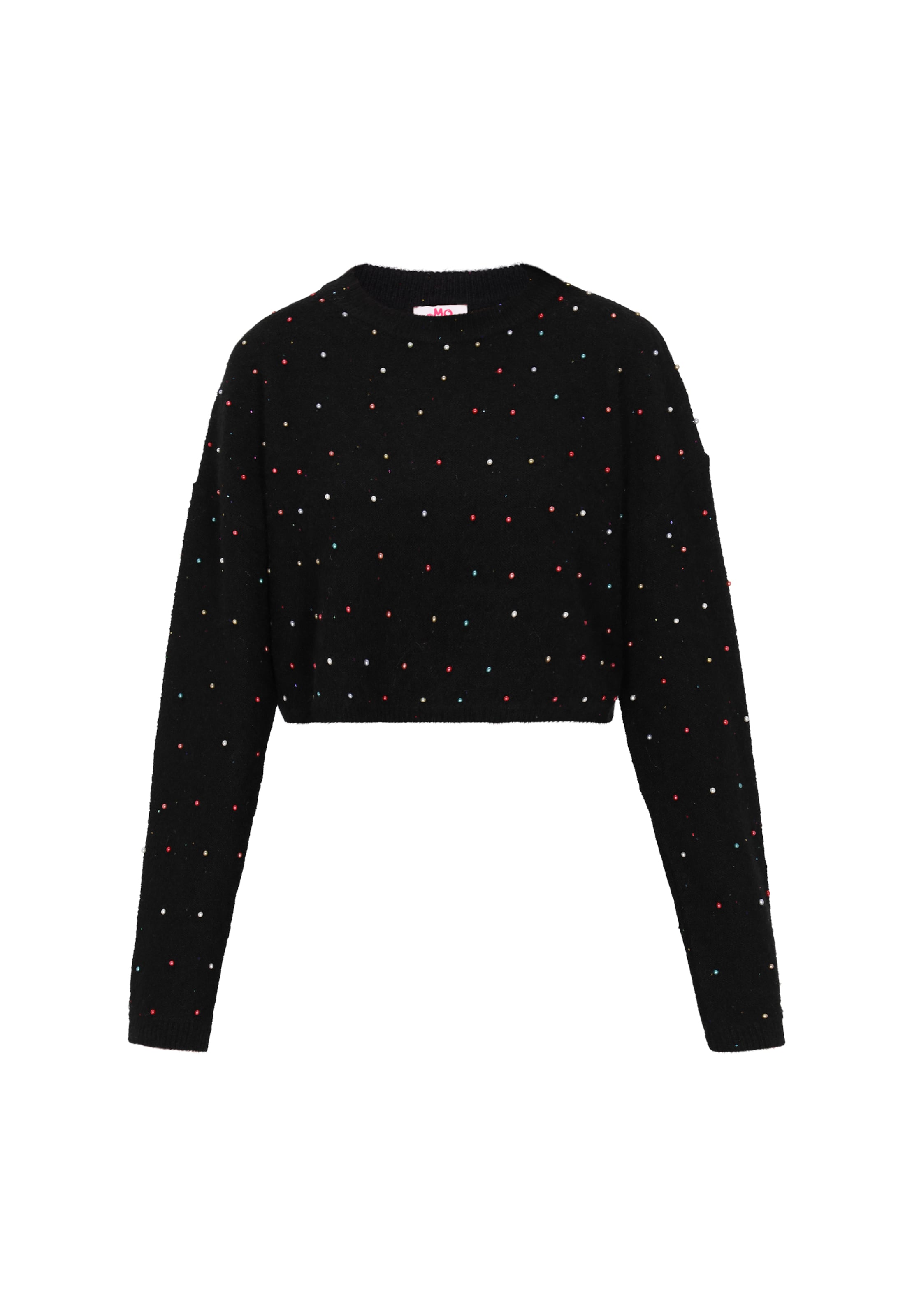 MYMO Pullover in Schwarz: Vorderseite