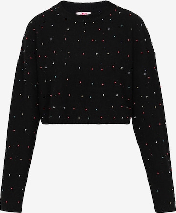 Pull-over MYMO en noir : devant