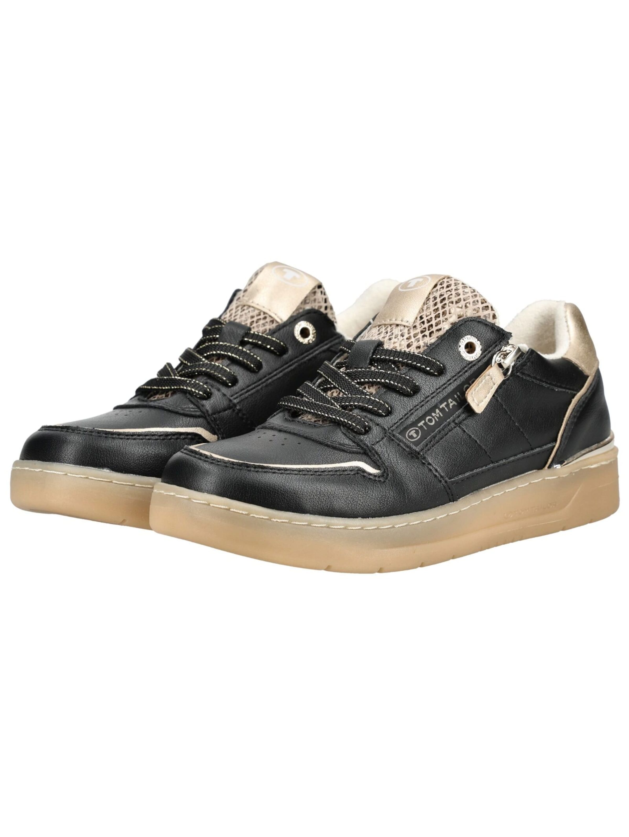 Sneaker bassa di TOM TAILOR in nero