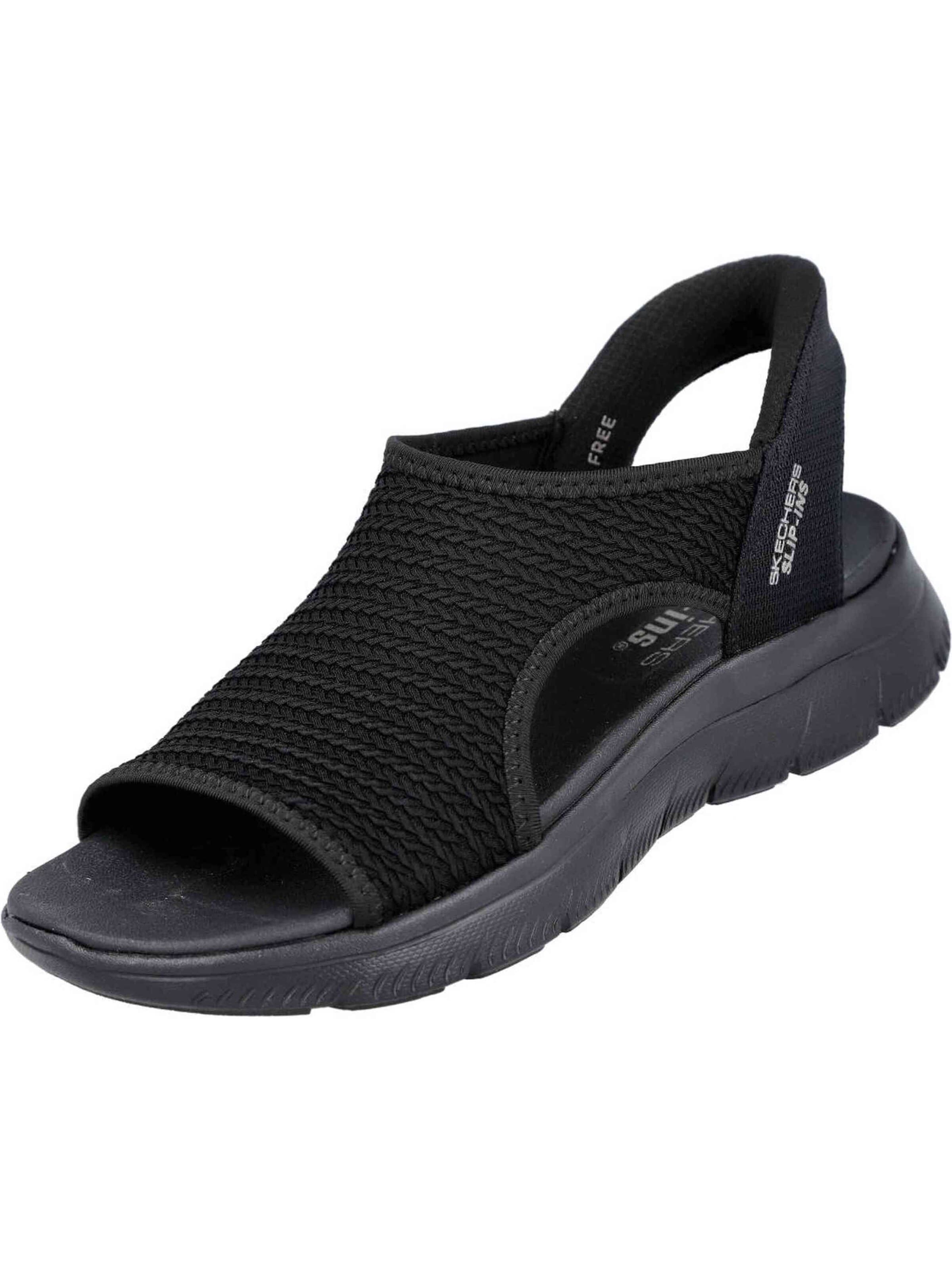 SKECHERS Sandaal '070-730527' in Zwart: voorkant