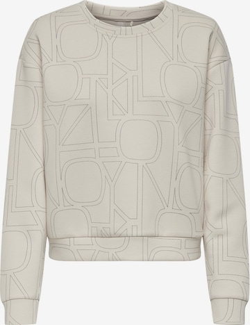 ONLY PLAY Sportief sweatshirt in Beige: voorkant