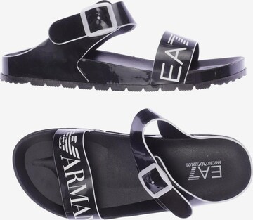 EA7 Emporio Armani Sandals & High-Heeled Sandals in 38 in Black: front