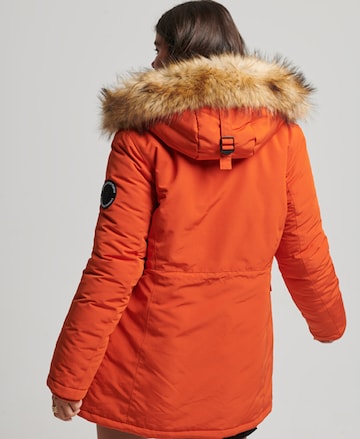 Superdry Winter Jacket 'Everest' in Orange