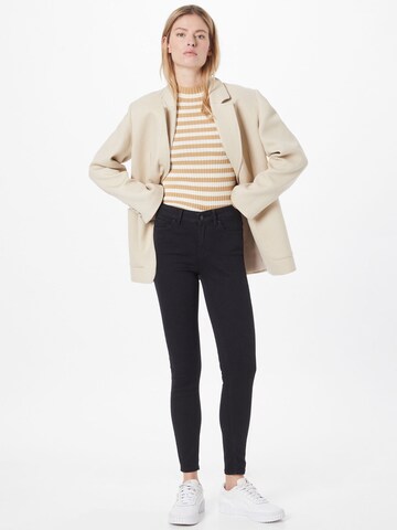 VERO MODA Скинни Джинсы 'Peach' в Черный