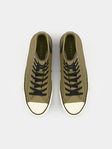 CONVERSE Кроссовки на платформе 'CTAS HI' в Зеленый
