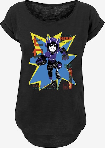 F4NT4STIC T-Shirt 'Big Hero 6 Hiro Manga' in Schwarz: Vorderseite