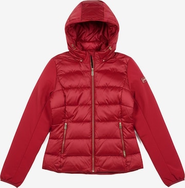 Veste d’hiver 'Piumino' Yes Zee en rouge : devant
