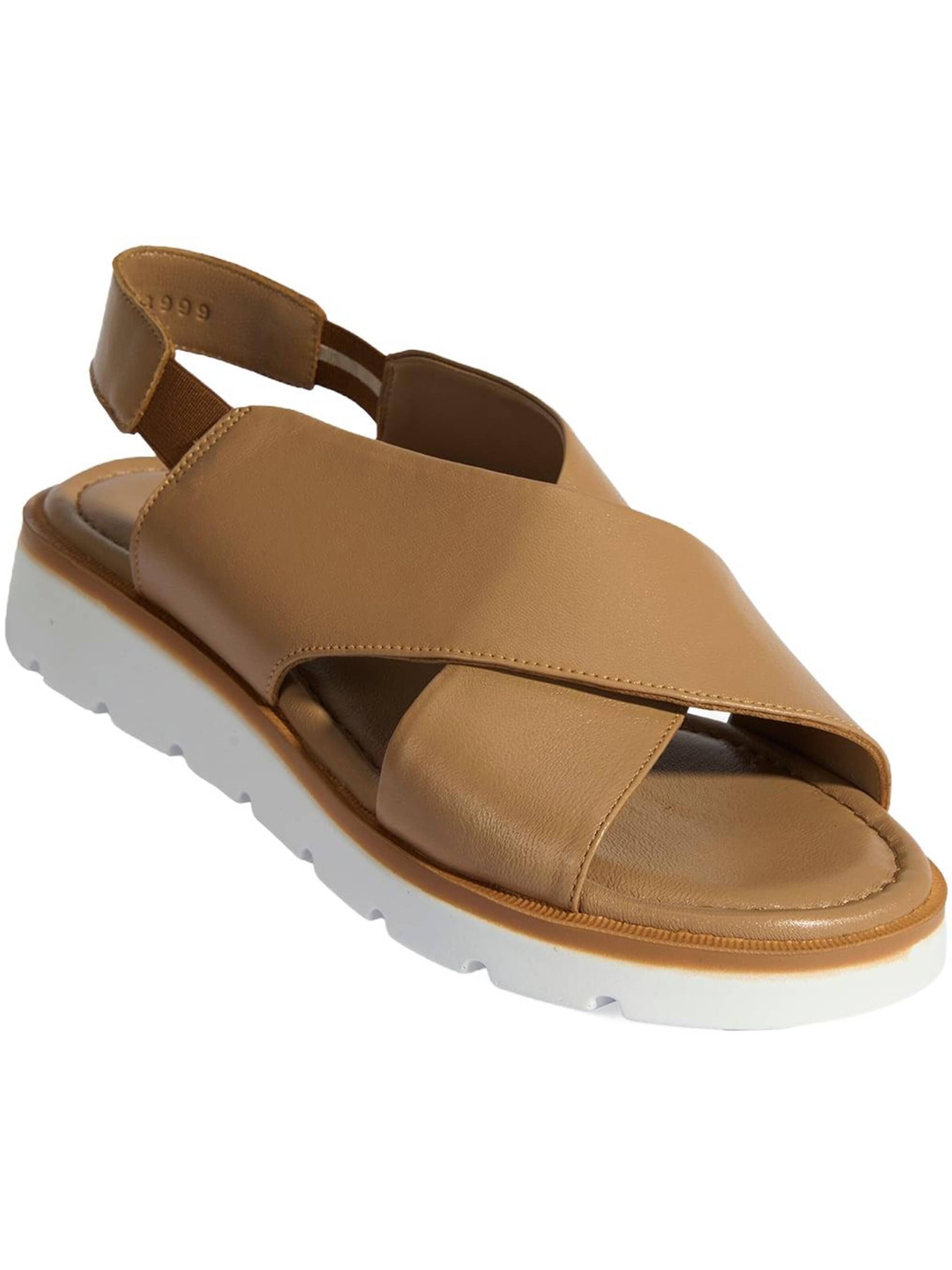 Desa Sandals 'Sandalen' in Beige: front