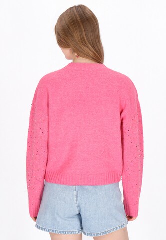 MYMO - Pullover oversized em rosa