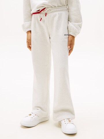 Wide Leg Pantalon TOMMY HILFIGER en gris : devant