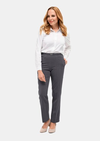 Goldner Regular Trousers 'Martha' in Grey