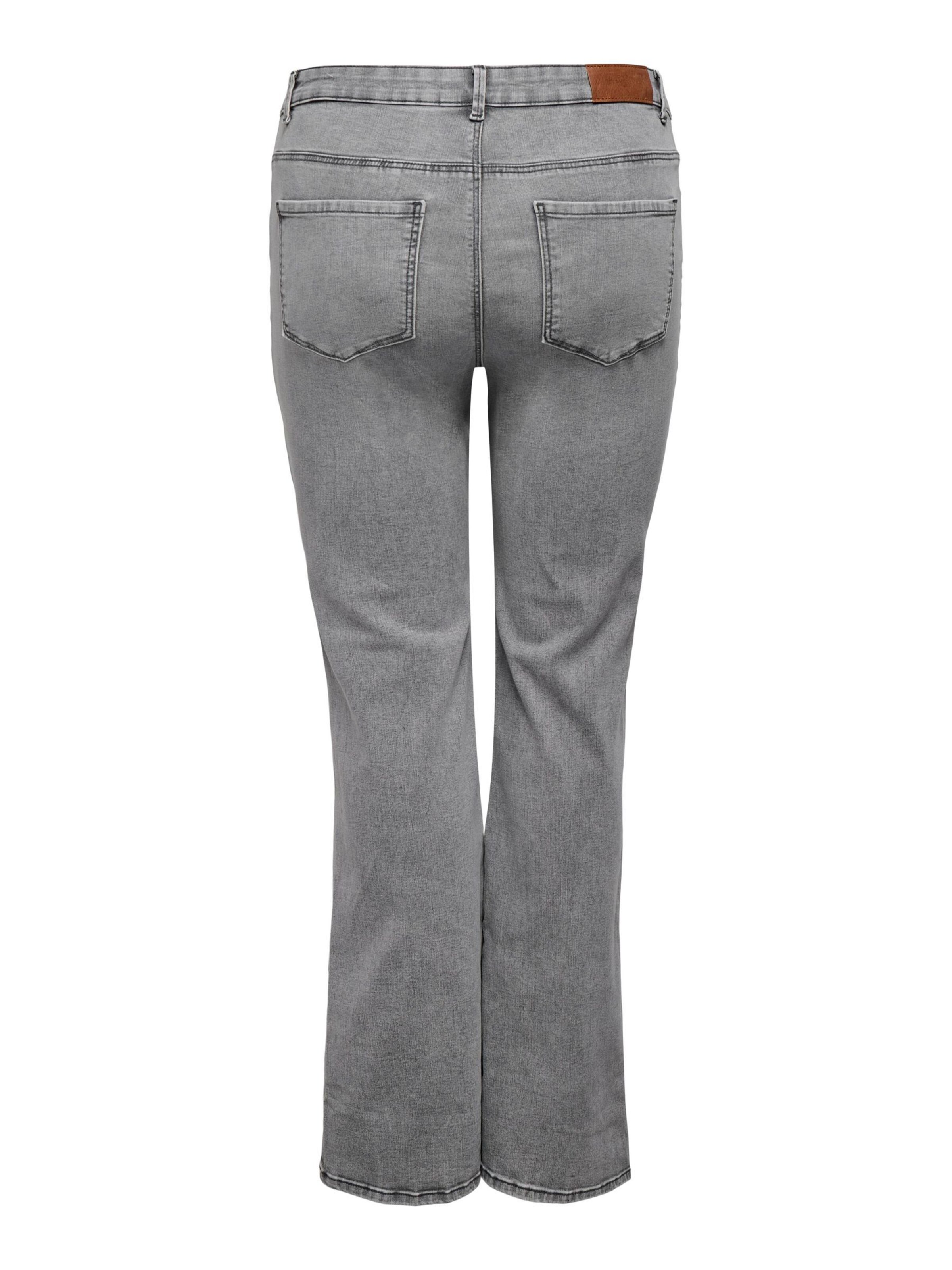 ONLY Carmakoma Regular Jeans in Grijs