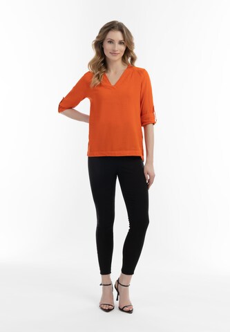 Usha - Blusa em laranja