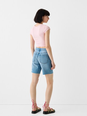 Maglietta di Bershka in rosa