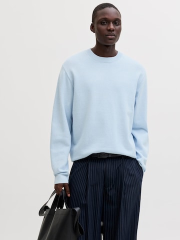 JACK & JONES Trui 'Milano' in Blauw: voorkant