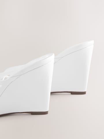 Next T-bar sandals 'Forever Comfort' in White