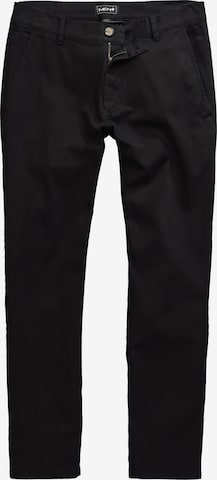 Men Plus Chino in Zwart: voorkant