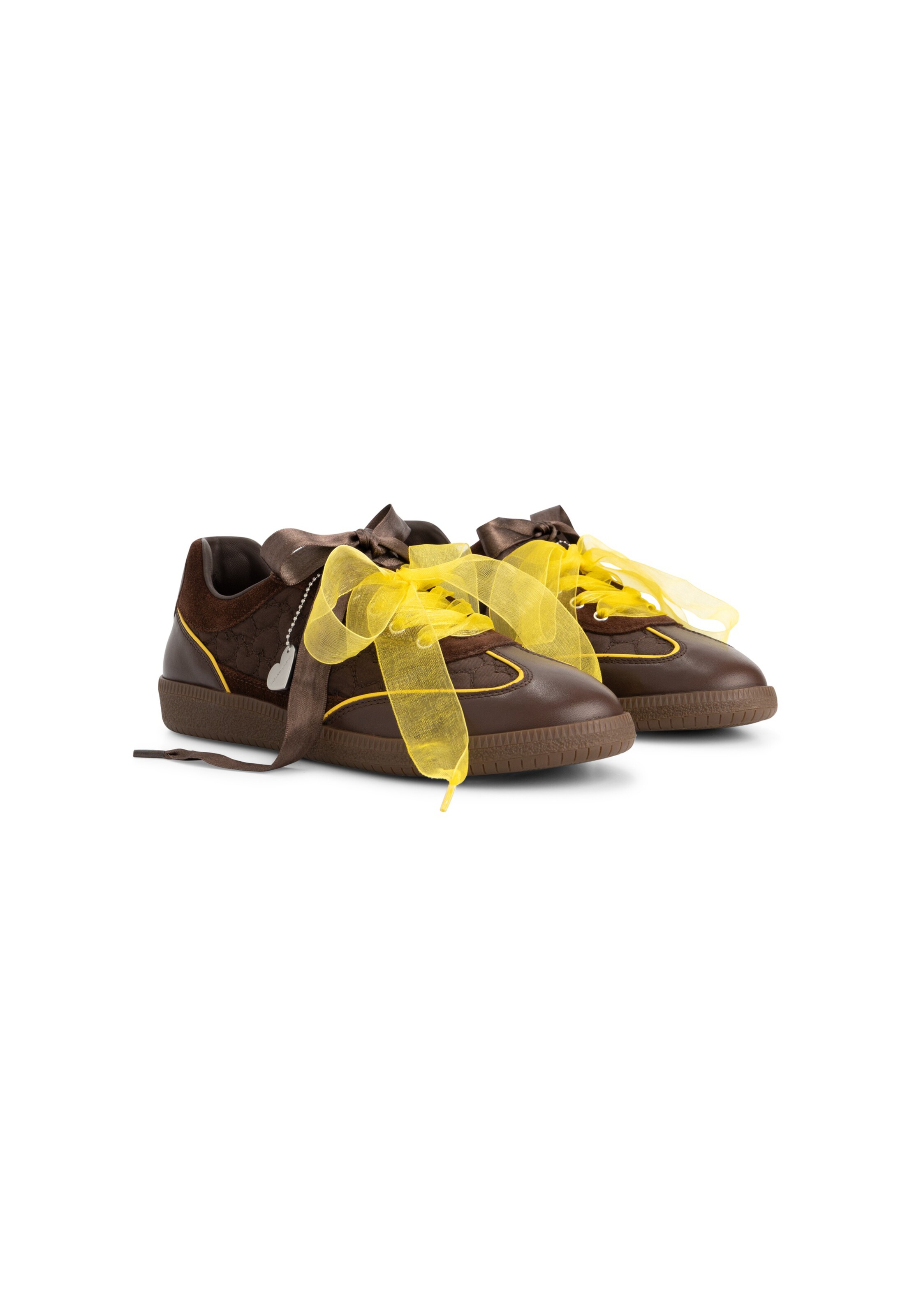 Baskets basses Fabienne Chapot en marron