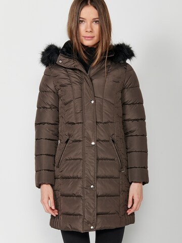 KOROSHI Winterparka in Grün