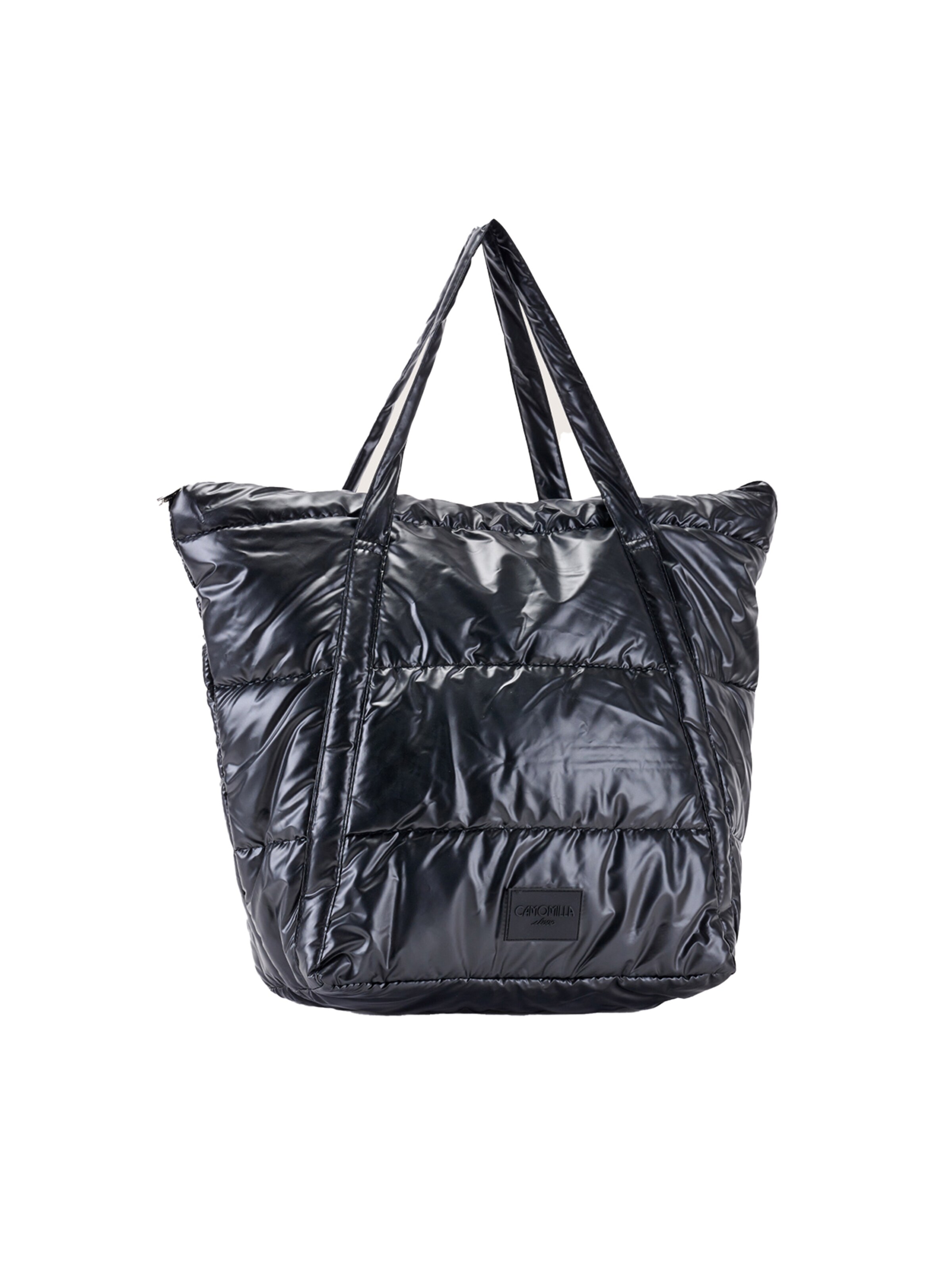 Camomilla Italia Shoulder Bag in Black: front