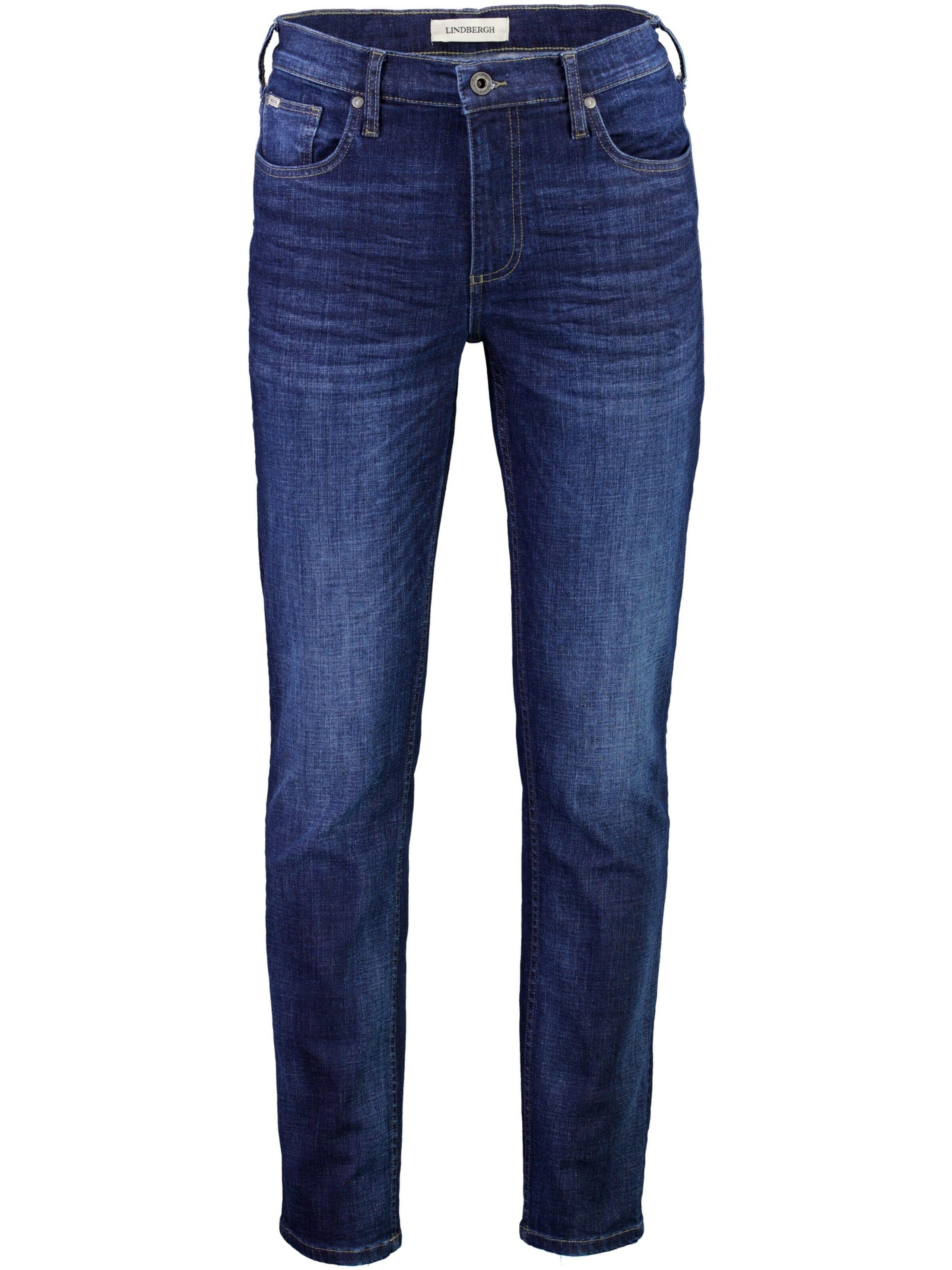 Lindbergh - Tapered Vaquero en azul: frente