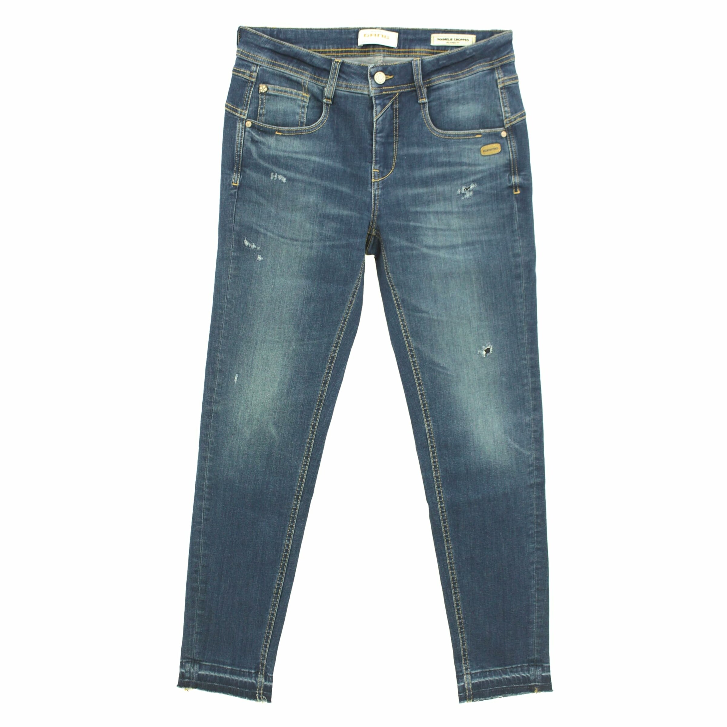 Gang Regular Jeans in Blau: Vorderseite