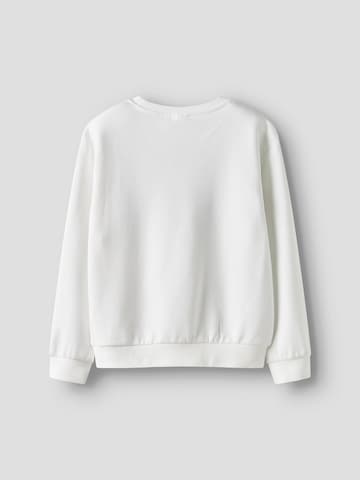 NAME IT Sweatshirt i hvid