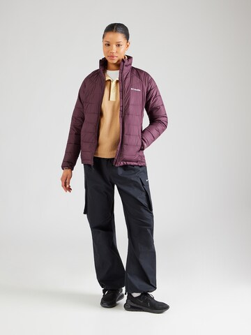 raudona COLUMBIA Laisvalaikio striukė 'Powder Lite II'