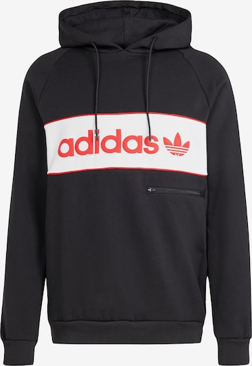 Felpa 'NY' ADIDAS ORIGINALS di colore rosso / nero / bianco, Visualizzazione prodotti