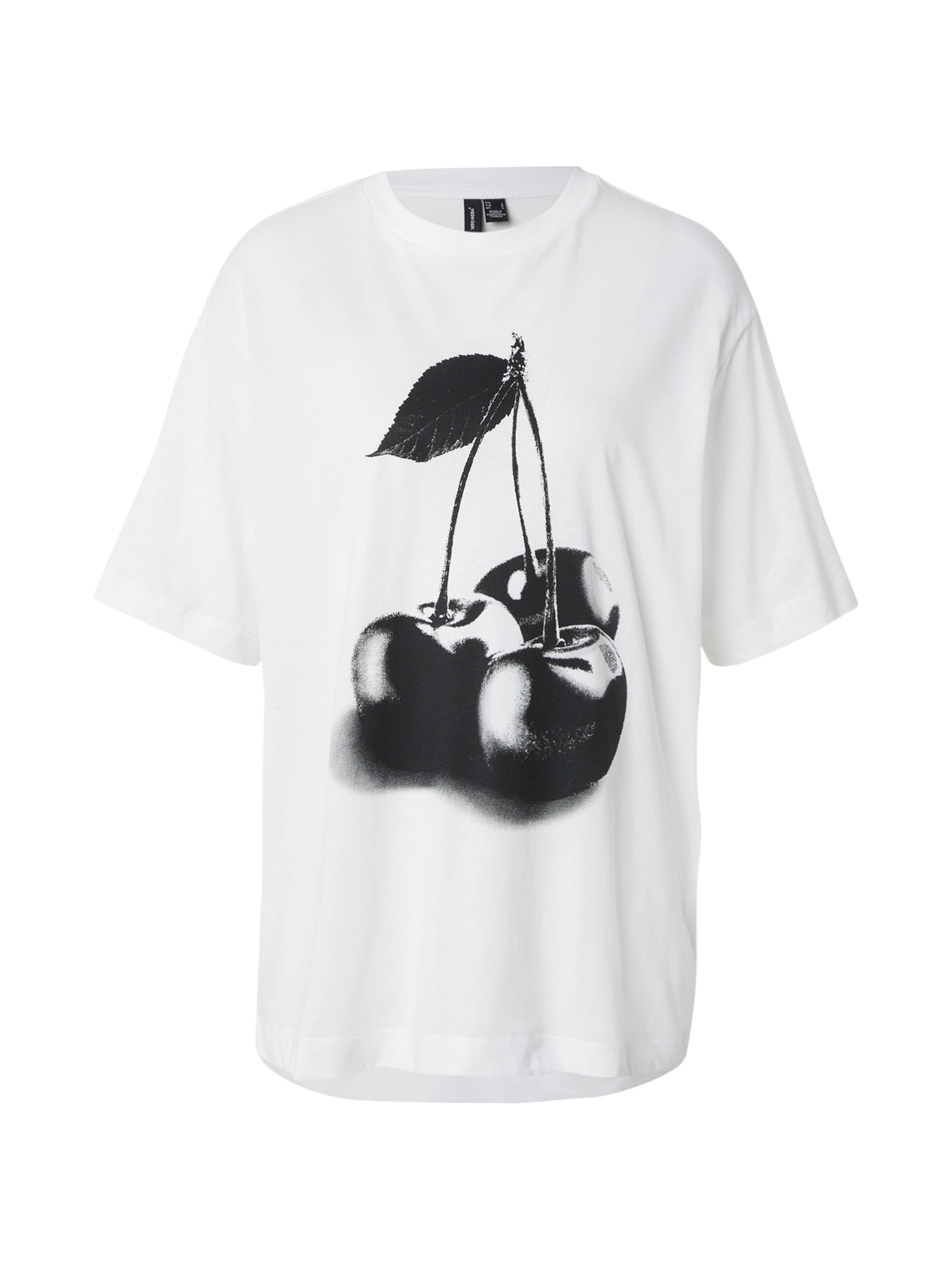 VERO MODA Shirts 'VMLAURA' i hvid: forside