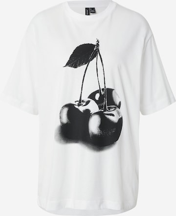 VERO MODA Shirts 'VMLAURA' i hvid: forside