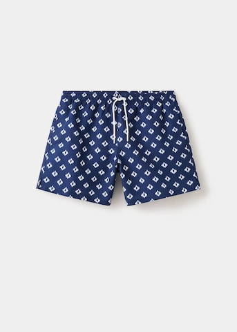 MANGO MAN Board Shorts 'Tye' in Blue
