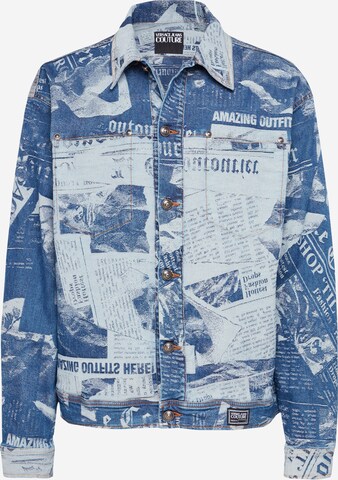 Veste mi-saison '76UP400' Versace Jeans Couture en bleu : devant