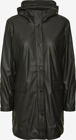 Manteau mi-saison 'Asta' Vero Moda Curve en noir : devant