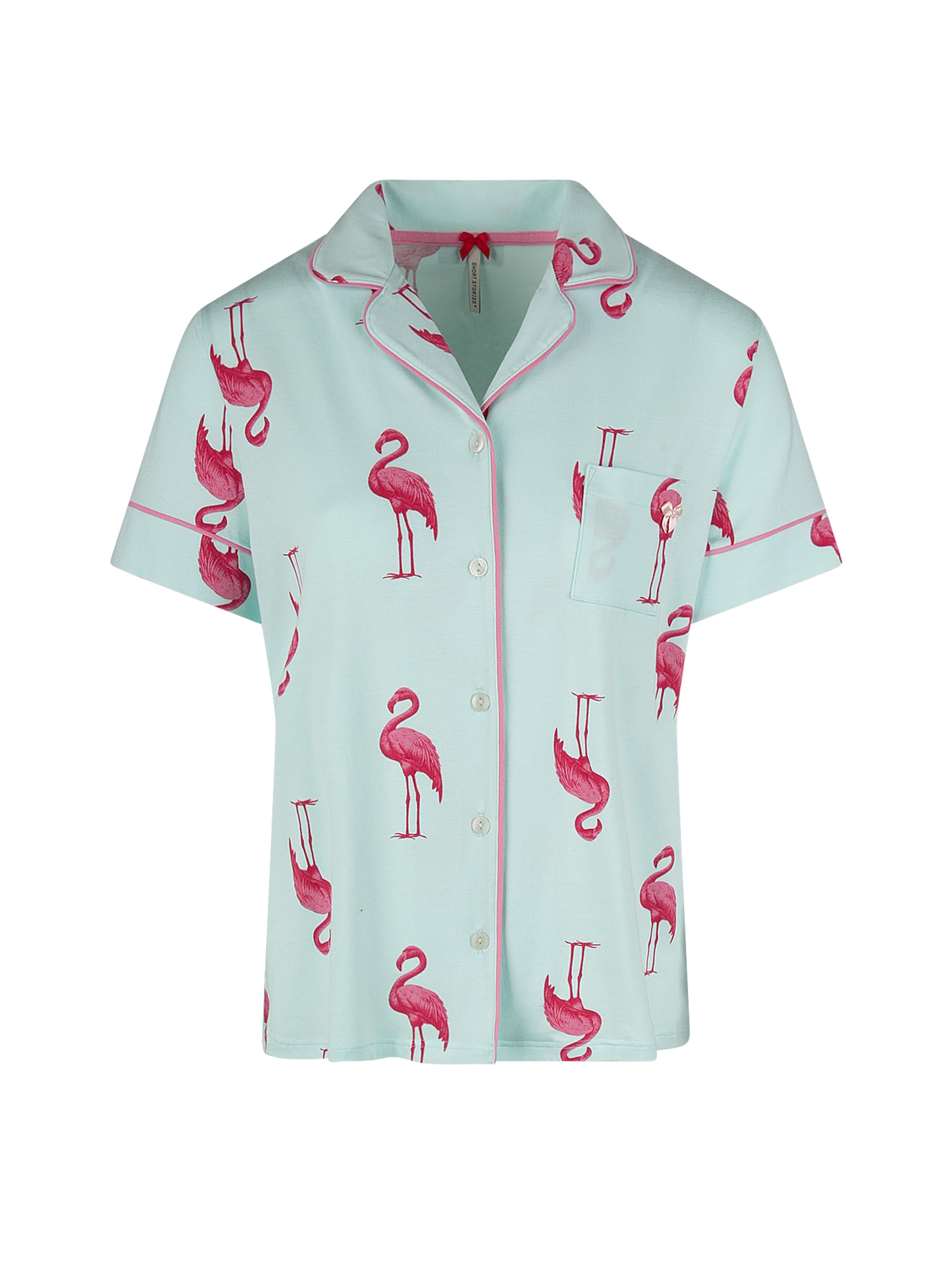 Sanetta Schlafshirt in Blau: Vorderseite