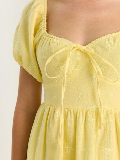 Bianco Lucci Kleid in gelb, Produktansicht